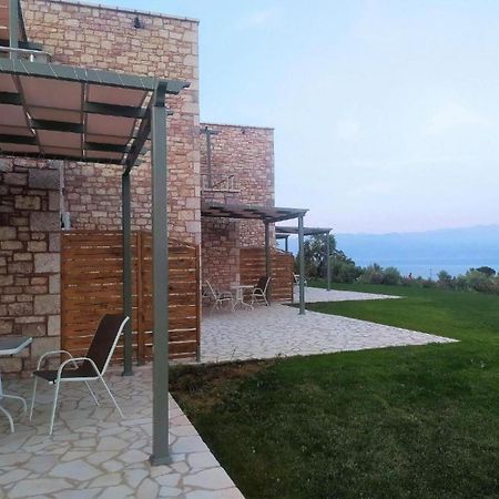 Stone Bay Houses In Messinia Kalamaki Beach Area Chrani Zewnętrze zdjęcie